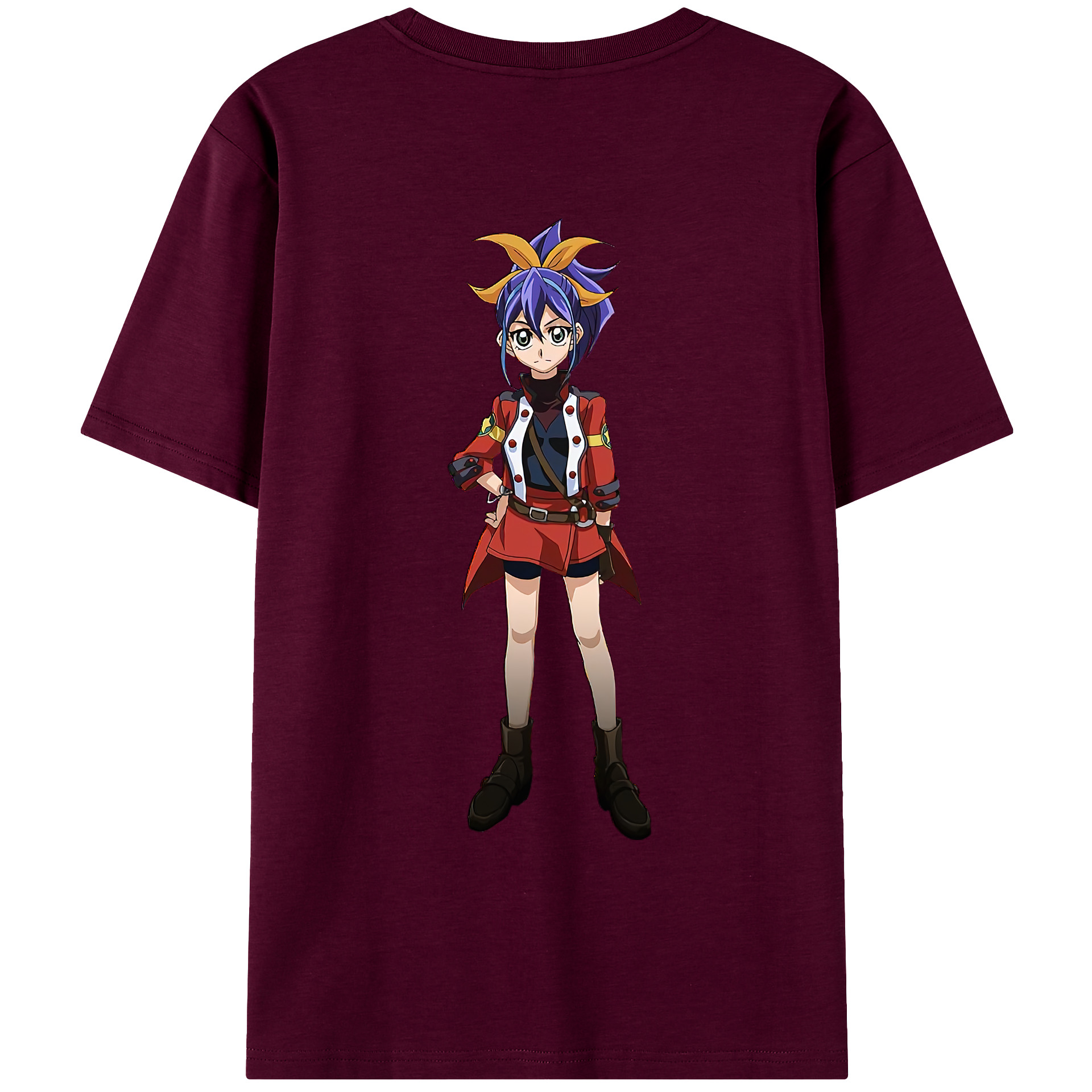 （画像用） 遊☆戯☆王 Yu-Gi-Oh! レディース半袖Tシャツ(バックプリント)